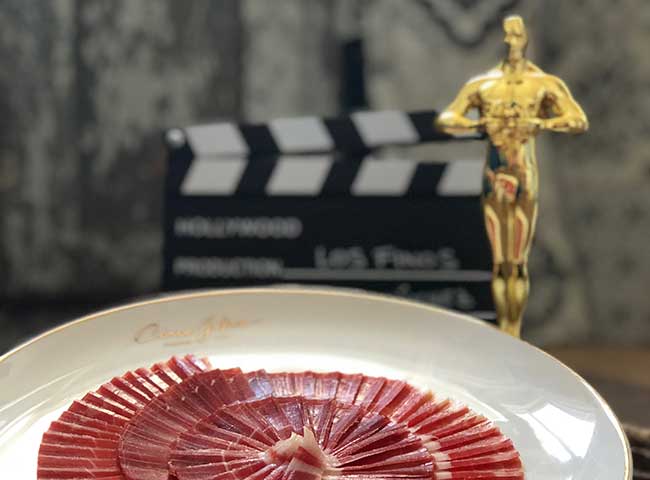 Cinco Jotas menú Gala Oscar